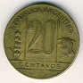20 Centavos Argentina 1945 KM42. Uploaded by Granotius